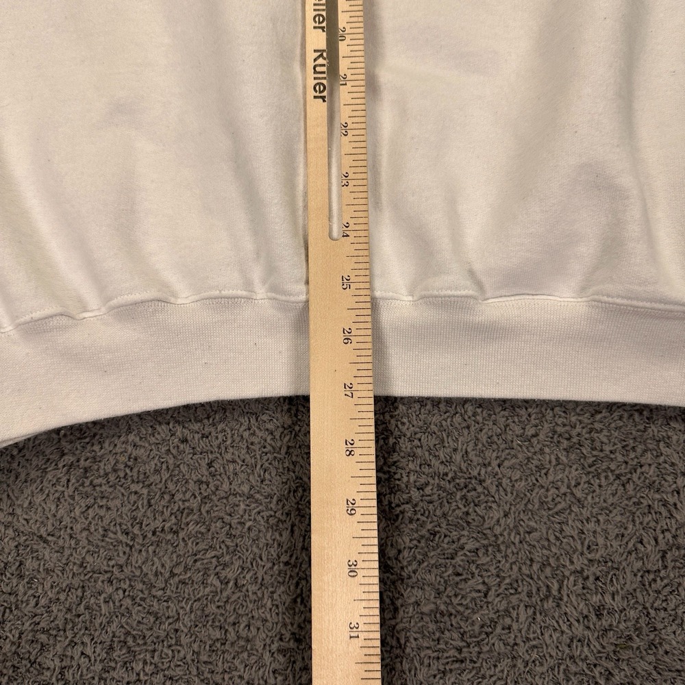 Vtg Arkansas Razorbacks Alpha Gamma Sweatshirt Adult Extra Large White Hogs NCAA - Picture 9 of 11
